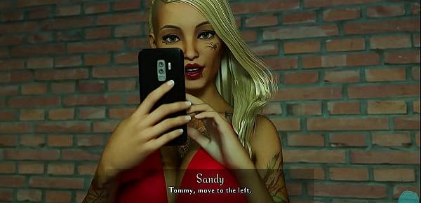 BEING A DIK 116 • Tattooed hot babe Sandy wants the D